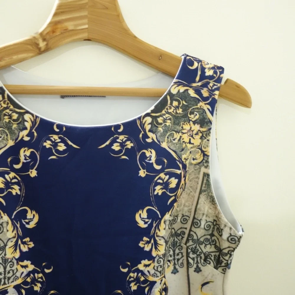 Victorian Pattern Dress - Picture 3 of 3